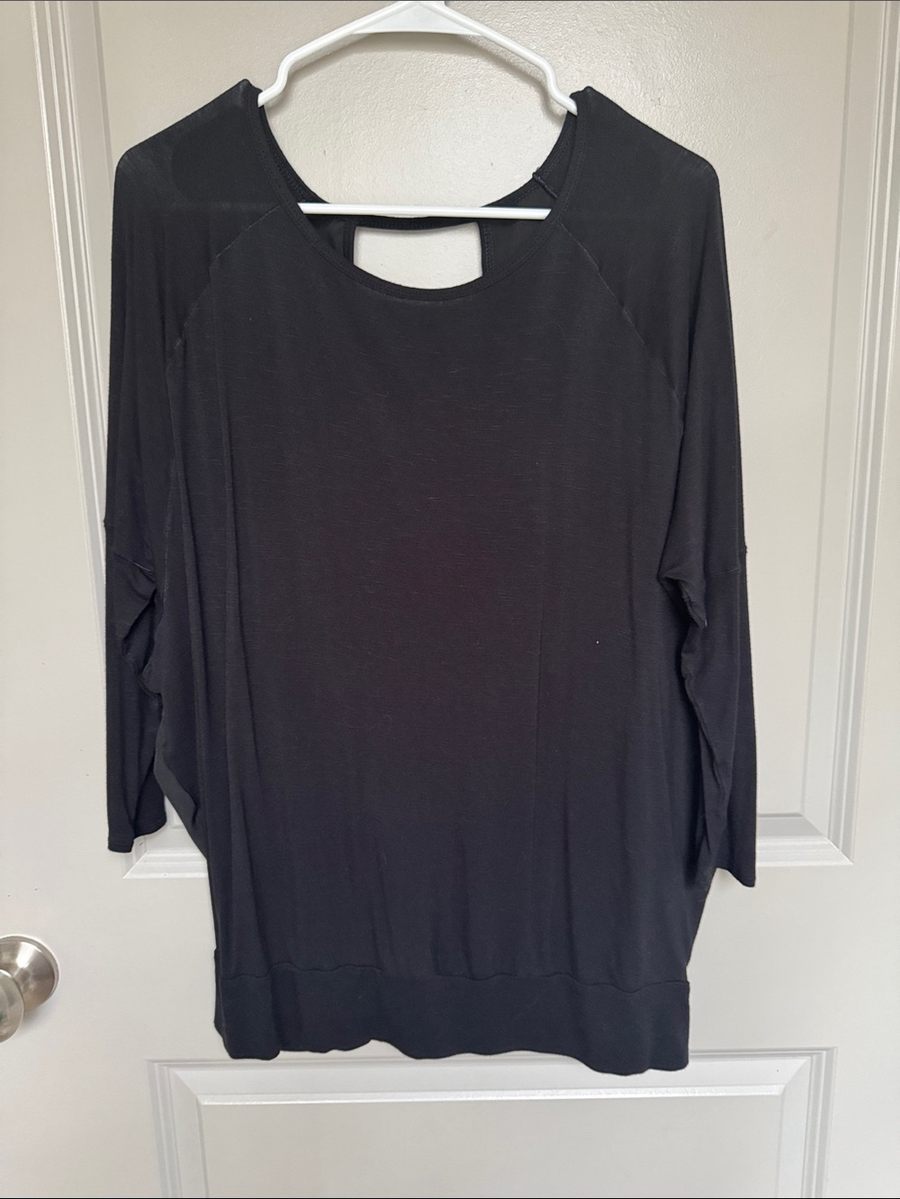 NWOT Champion Black Long Sleeve Tunic Top